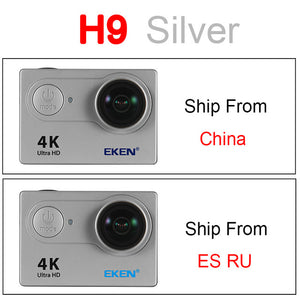 EKEN H9 Action camera H9R Ultra HD 4K / 25fps WiFi 2.0" 170D underwater waterproof Helmet Cam camera Sport cam - ShopCo International