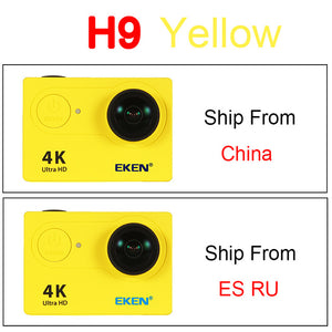 EKEN H9 Action camera H9R Ultra HD 4K / 25fps WiFi 2.0" 170D underwater waterproof Helmet Cam camera Sport cam - ShopCo International